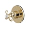 Kingston Brass KS3032TX Single-Handle Three-Way Diverter Valve with Trim Kit, Polished Brass KS3032TX - alternate 1